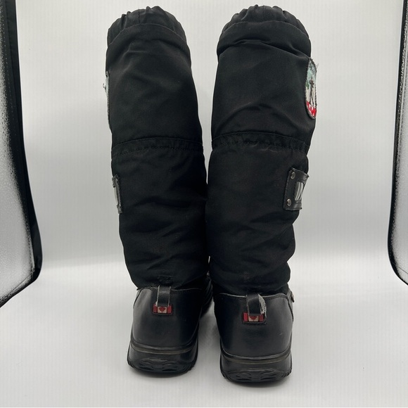 VINTAGE PAJAR BOOTS LACE UP BOOTS RUBBER SOLE TALL WINTER BOOTS WATERPROOF 38 - Picture 8 of 15